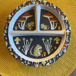 Sugar Booger dishwasher, safe kids bowl and plate. Koala bears. Mushroom 🐿️